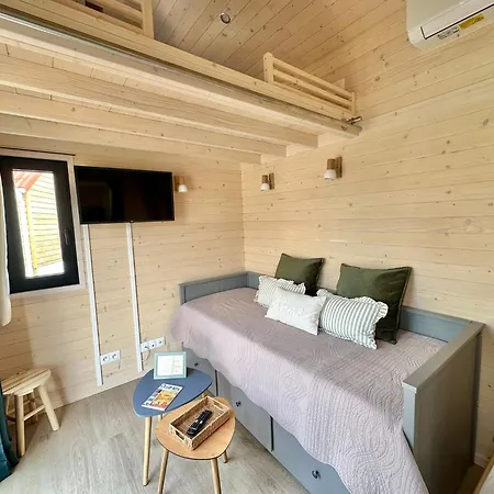 木屋 Berck-plage - Location Saisonniere Tiny House Insolite - 4 Hebergements Atypiques Avec Terrasse Privee, Proche Mer, Parking Prive Et Gratuit, Ideal Weekend Romantique, En Famille Ou Groupe *