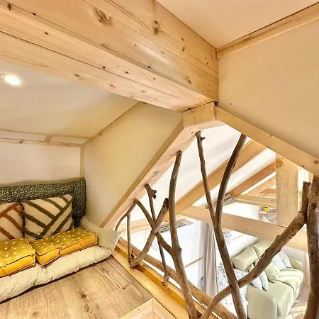 Berck-plage - Location Saisonniere Tiny House Insolite - 4 Hebergements Atypiques Avec Terrasse Privee, Proche Mer, Parking Prive Et Gratuit, Ideal Weekend Romantique, En Famille Ou Groupe Chalet Berck