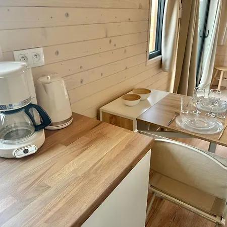 Berck-plage - Location Saisonniere Tiny House Insolite - 4 Hebergements Atypiques Avec Terrasse Privee, Proche Mer, Parking Prive Et Gratuit, Ideal Weekend Romantique, En Famille Ou Groupe Chalet