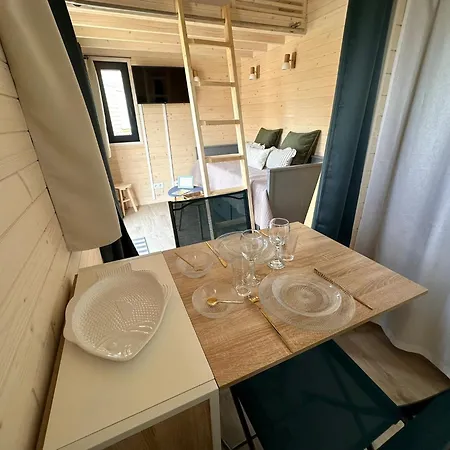 Berck-plage - Location Saisonniere Tiny House Insolite - 4 Hebergements Atypiques Avec Terrasse Privee, Proche Mer, Parking Prive Et Gratuit, Ideal Weekend Romantique, En Famille Ou Groupe Chalet