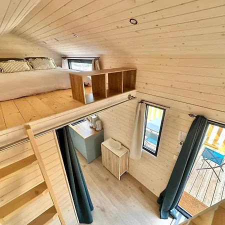 Berck-plage - Location Saisonniere Tiny House Insolite - 4 Hebergements Atypiques Avec Terrasse Privee, Proche Mer, Parking Prive Et Gratuit, Ideal Weekend Romantique, En Famille Ou Groupe Alpehytte *