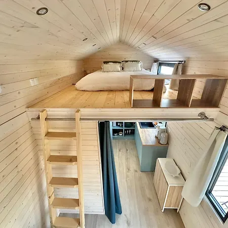 Chalet Berck-plage - Location Saisonniere Tiny House Insolite - 4 Hebergements Atypiques Avec Terrasse Privee, Proche Mer, Parking Prive Et Gratuit, Ideal Weekend Romantique, En Famille Ou Groupe