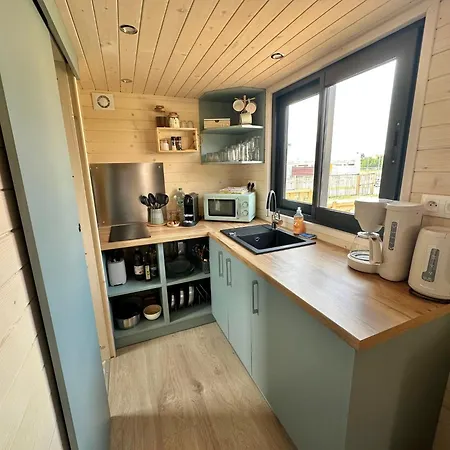 Berck-plage - Location Saisonniere Tiny House Insolite - 4 Hebergements Atypiques Avec Terrasse Privee, Proche Mer, Parking Prive Et Gratuit, Ideal Weekend Romantique, En Famille Ou Groupe Alpehytte Berck