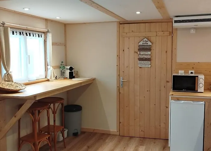 Berck-plage - Location Saisonniere Tiny House Insolite - 4 Hebergements Atypiques Avec Terrasse Privee, Proche Mer, Parking Prive Et Gratuit, Ideal Weekend Romantique, En Famille Ou Groupe 샬레