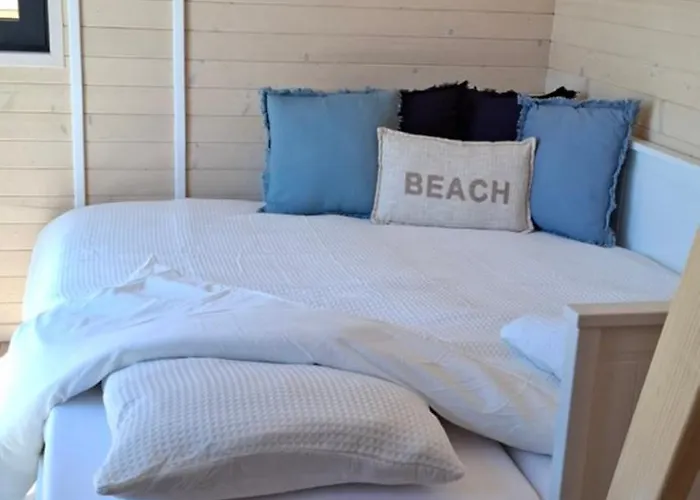 Berck-plage - Location Saisonniere Tiny House Insolite - 4 Hebergements Atypiques Avec Terrasse Privee, Proche Mer, Parking Prive Et Gratuit, Ideal Weekend Romantique, En Famille Ou Groupe 샬레