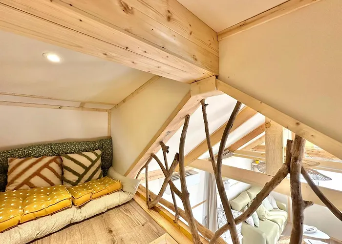 Berck-plage - Location Saisonniere Tiny House Insolite - 4 Hebergements Atypiques Avec Terrasse Privee, Proche Mer, Parking Prive Et Gratuit, Ideal Weekend Romantique, En Famille Ou Groupe 샬레 Berck