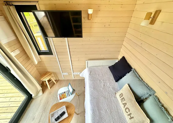 샬레 Berck-plage - Location Saisonniere Tiny House Insolite - 4 Hebergements Atypiques Avec Terrasse Privee, Proche Mer, Parking Prive Et Gratuit, Ideal Weekend Romantique, En Famille Ou Groupe *