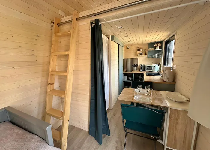Berck-plage - Location Saisonniere Tiny House Insolite - 4 Hebergements Atypiques Avec Terrasse Privee, Proche Mer, Parking Prive Et Gratuit, Ideal Weekend Romantique, En Famille Ou Groupe *