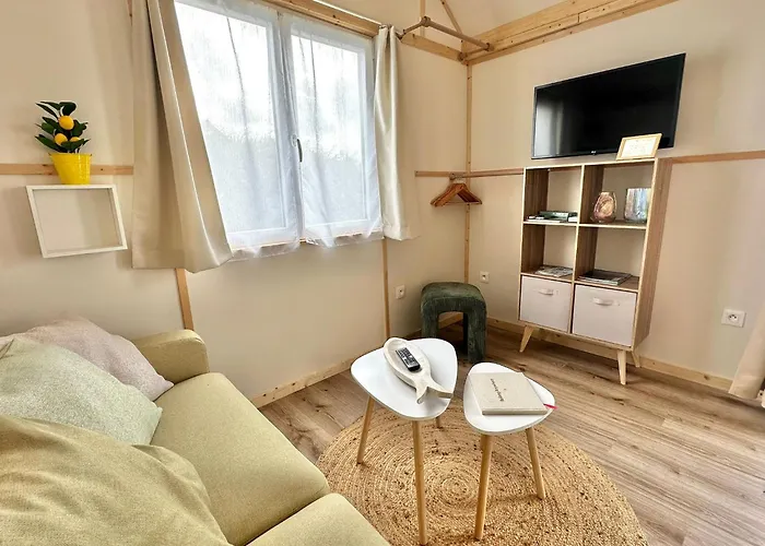 샬레 Berck-plage - Location Saisonniere Tiny House Insolite - 4 Hebergements Atypiques Avec Terrasse Privee, Proche Mer, Parking Prive Et Gratuit, Ideal Weekend Romantique, En Famille Ou Groupe