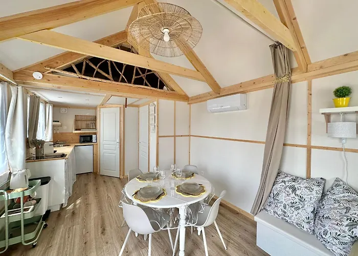 Berck-plage - Location Saisonniere Tiny House Insolite - 4 Hebergements Atypiques Avec Terrasse Privee, Proche Mer, Parking Prive Et Gratuit, Ideal Weekend Romantique, En Famille Ou Groupe