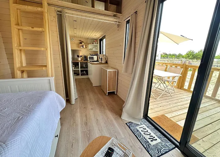 Berck-plage - Location Saisonniere Tiny House Insolite - 4 Hebergements Atypiques Avec Terrasse Privee, Proche Mer, Parking Prive Et Gratuit, Ideal Weekend Romantique, En Famille Ou Groupe * Berck