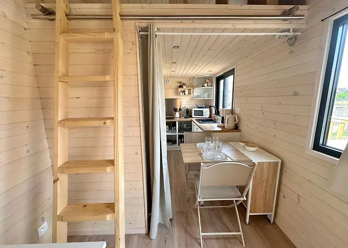 샬레 Berck-plage - Location Saisonniere Tiny House Insolite - 4 Hebergements Atypiques Avec Terrasse Privee, Proche Mer, Parking Prive Et Gratuit, Ideal Weekend Romantique, En Famille Ou Groupe