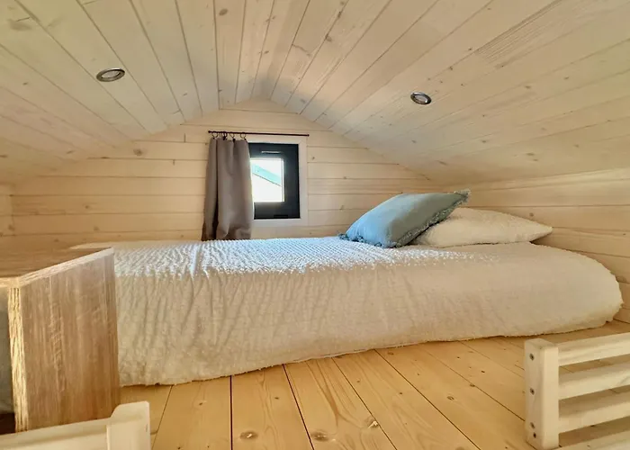 Berck-plage - Location Saisonniere Tiny House Insolite - 4 Hebergements Atypiques Avec Terrasse Privee, Proche Mer, Parking Prive Et Gratuit, Ideal Weekend Romantique, En Famille Ou Groupe 샬레