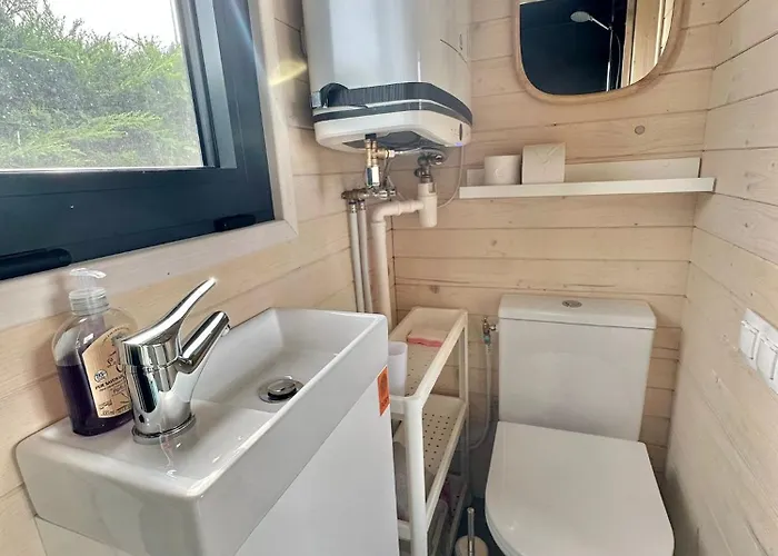 샬레 Berck-plage - Location Saisonniere Tiny House Insolite - 4 Hebergements Atypiques Avec Terrasse Privee, Proche Mer, Parking Prive Et Gratuit, Ideal Weekend Romantique, En Famille Ou Groupe Berck