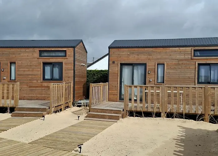 Berck-plage - Location Saisonniere Tiny House Insolite - 4 Hebergements Atypiques Avec Terrasse Privee, Proche Mer, Parking Prive Et Gratuit, Ideal Weekend Romantique, En Famille Ou Groupe Berck